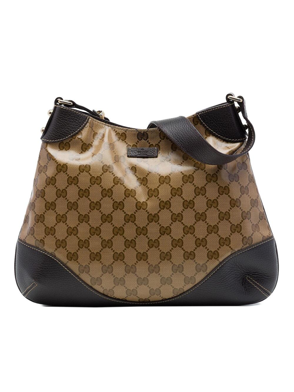 Gucci Gg Crystal Hobo Pre-Loved Bag #348107G53B